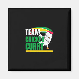 Karibisk cricketkläder - Guyana och Trinidad Pa Magnet