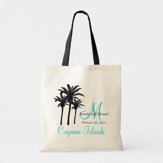 Karibisk destinationsbrölloptote bags tygkasse