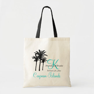 Karibisk destinationsbrölloptote bags tygkasse