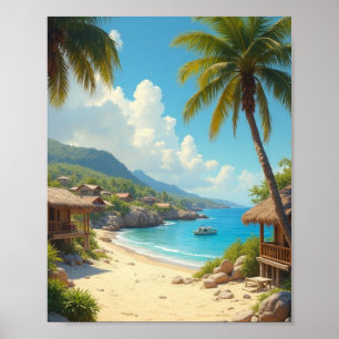 Karibisk dröm poster