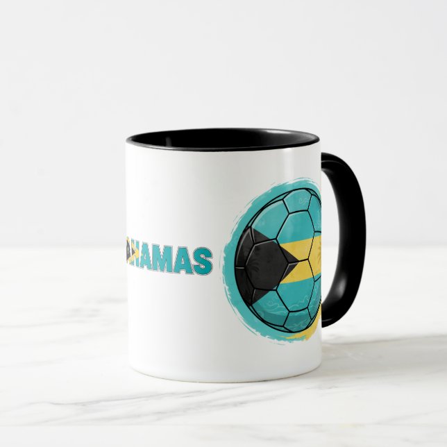 Karibisk fotboll – Bahamas Edition Mugg (Framsida höger)