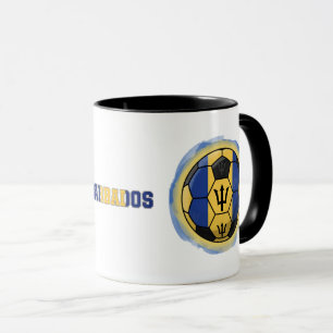 Karibisk fotboll – Barbados Edition Mugg