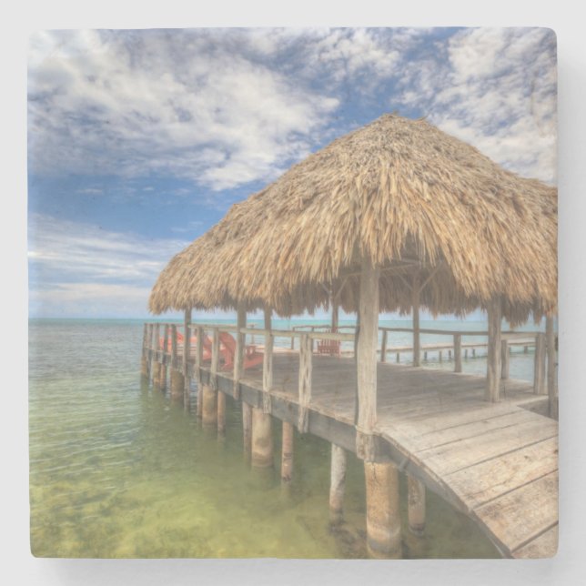 Karibisk skeppsdocka underlägg sten (Framsidan)