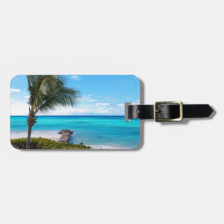 Karibisk strand bagagebricka