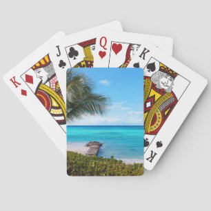 Karibisk strand casinokort