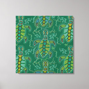 Karibisk Tortuga Canvastryck