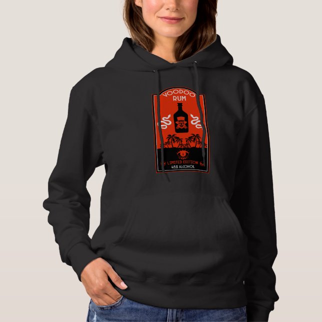 Karibisk Voodoo Rom T Shirt (Framsida)