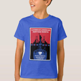 Karibiska amerikanska kulturarvsmånaden t shirt