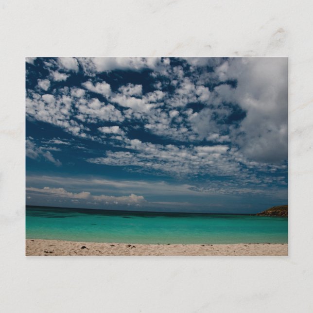 Karibiska Beach 02 Vykort (Framsida)
