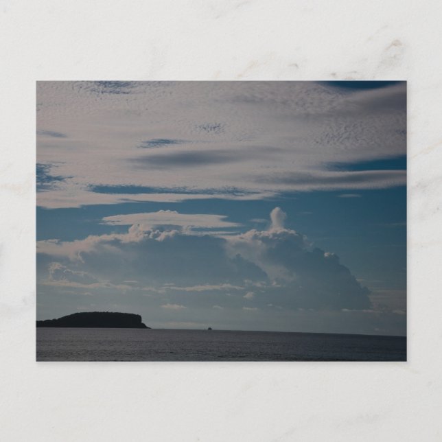 Karibiska Beach 03 Vykort (Framsida)