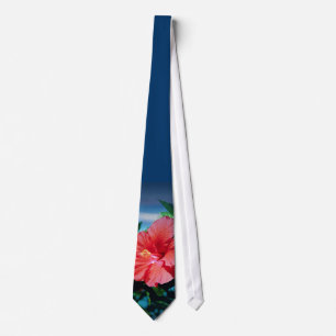 Karibiska blommor slips