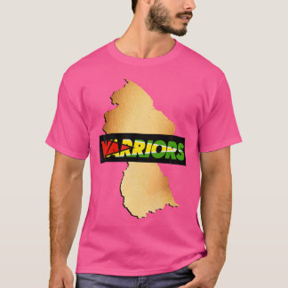 Karibiska cricket Guyana Warriors Guyanese Cricket T Shirt