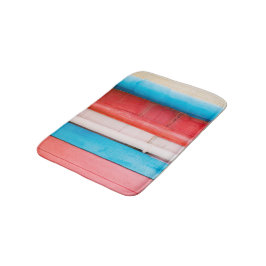 Karibiska färg - abstrakt badrumsmatta