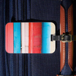 Karibiska färg - abstrakt bagagebricka