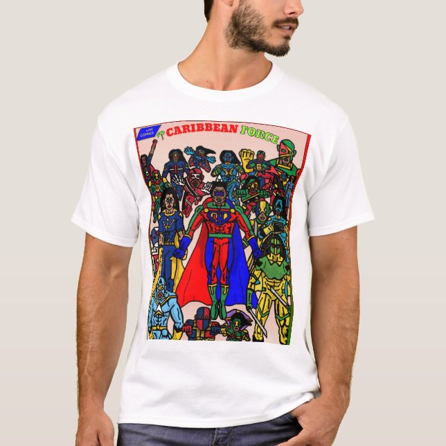 Karibiska Forcw T Shirt (Framsida)
