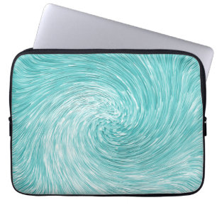 Karibiska havet Swirl..... Laptop Fodral