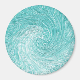 Karibiska havet Swirl..... Magnet