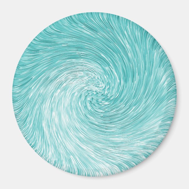 Karibiska havet Swirl..... Magnet (Framsidan)