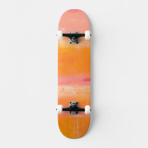 Karibiska Himlen Old School Skateboard Bräda 18 Cm