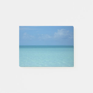 Karibiska Horisont Tropical Turcos Blue Post-it Block