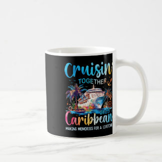 Karibiska kryssningsfamiljevacation 2025 Cruisin’ Kaffemugg