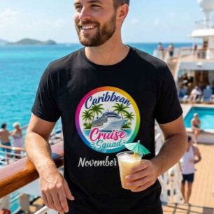 Karibiska Kryssningsgruppen Ombarkningsbesättning T Shirt