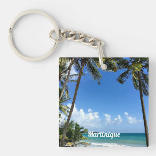 Karibiska ön Martinique (märkt)