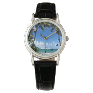 Karibiska ön Martinique (märkt) Armbandsur