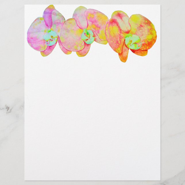 Karibiska orchider (Framsida)