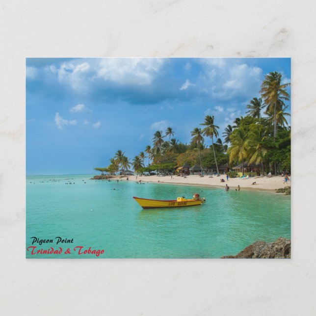 Karibiska paradise vykort (Framsida)