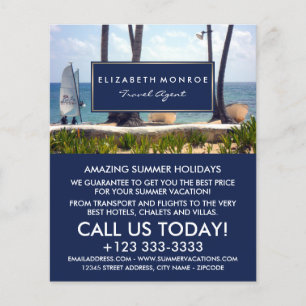 Karibiska persikor, Agent-reklamflygare Flygblad