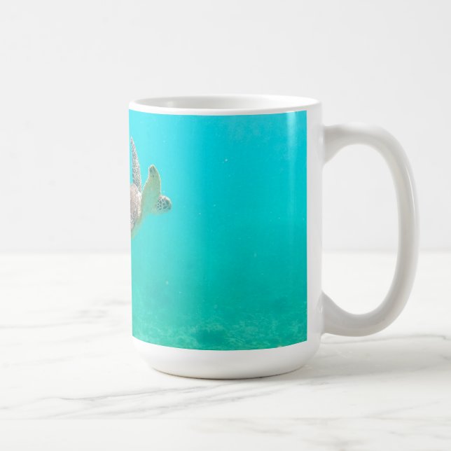 Karibiska sköldpadda kaffemugg (Höger)