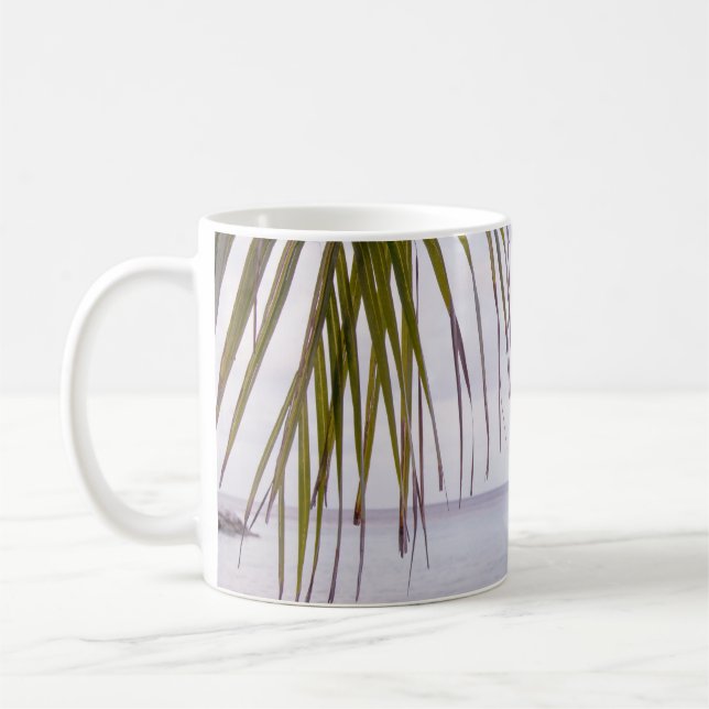 Karibiska sunset Oceanen Handflatan 5 Kaffemugg (Vänster)
