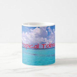 Karibiska tropiska Tobago Kaffemugg