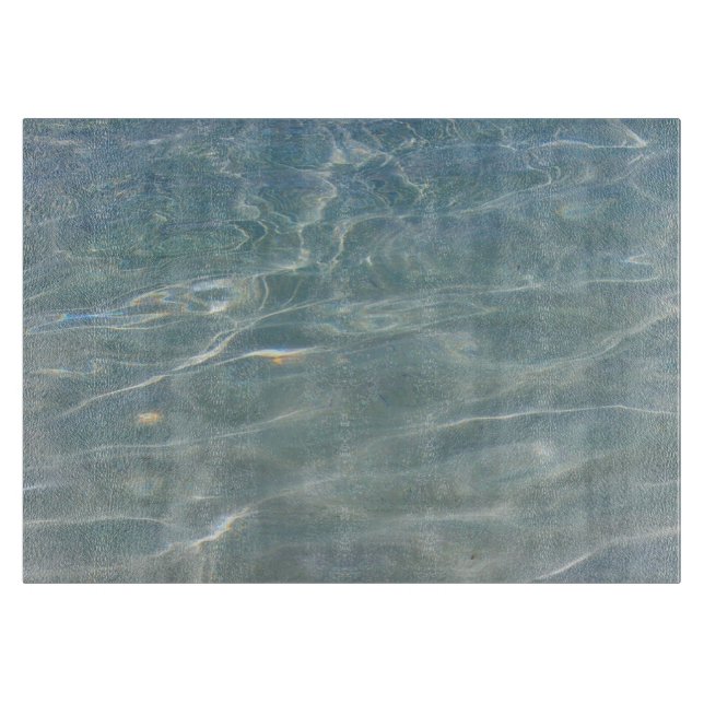 Karibiska Vatten Abstrakt Blue Nature (Framsidan)