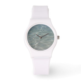 Karibiska Vatten Abstrakt Blue Nature Armbandsur