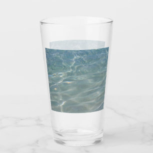 Karibiska Vatten Abstrakt Blue Nature Glaskopp