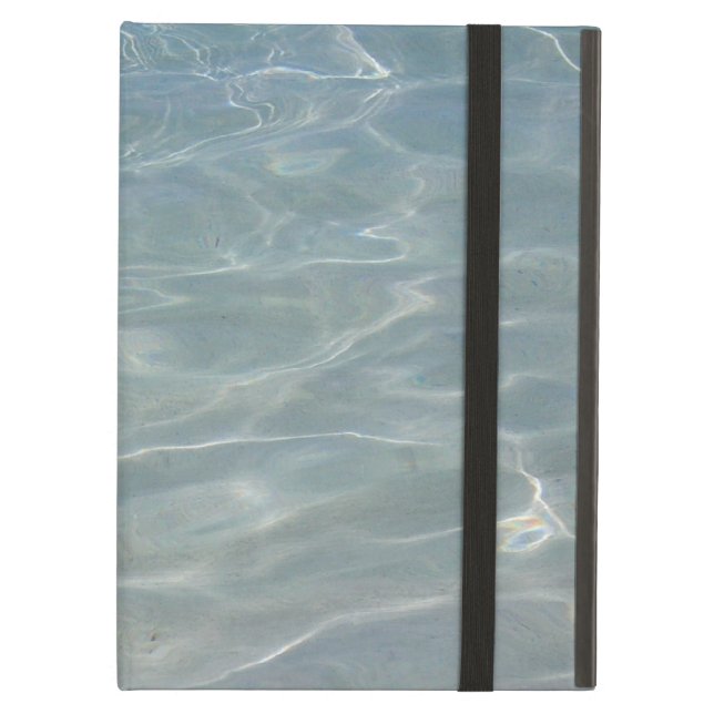 Karibiska Vatten Abstrakt Blue Nature iPad Air Skydd (Framsidan Closed)
