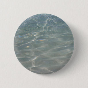 Karibiska Vatten Abstrakt Blue Nature Knapp