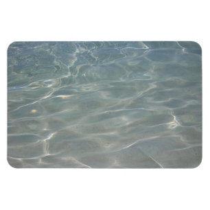 Karibiska Vatten Abstrakt Blue Nature Magnet