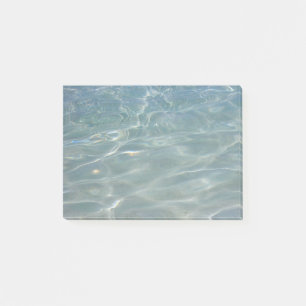 Karibiska Vatten Abstrakt Blue Nature Post-it Block