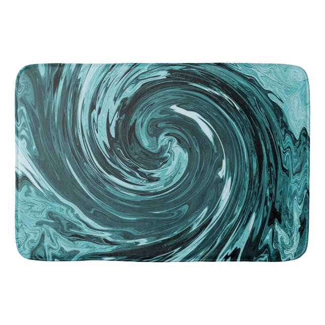 Karibiska vilden vatten... badrumsmatta (Framsidan)