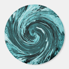 Karibiska vilden vatten... magnet