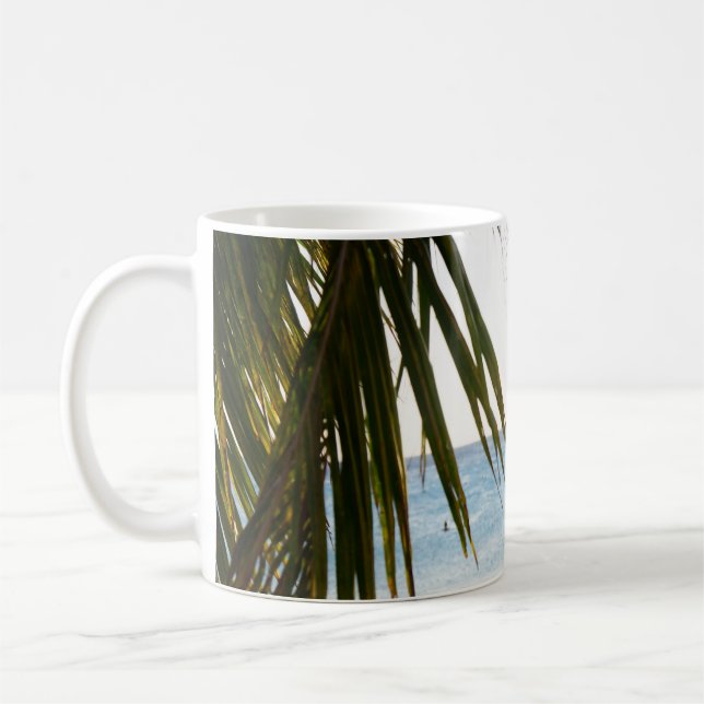 Karibiskt båge Bliss #2 #wall #art Kaffemugg (Vänster)