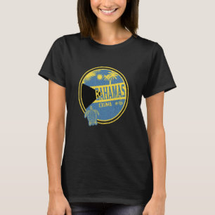 Karibiskt Bahamas Exuma Vintage Vacation Tropical T Shirt