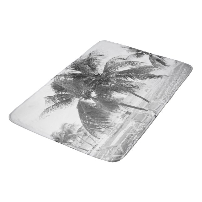 Karibiskt Beach Bliss 8 #rese #art Badrumsmatta (Vinklad)