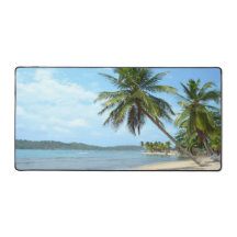 Karibiskt Beach Desk Mat