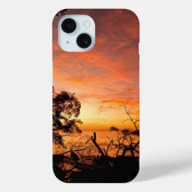 Karibiskt glow Tropical Sunset iphone case