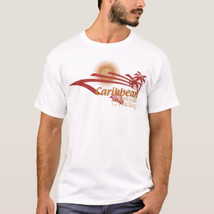Karibiskt kryssa omkring tee shirt