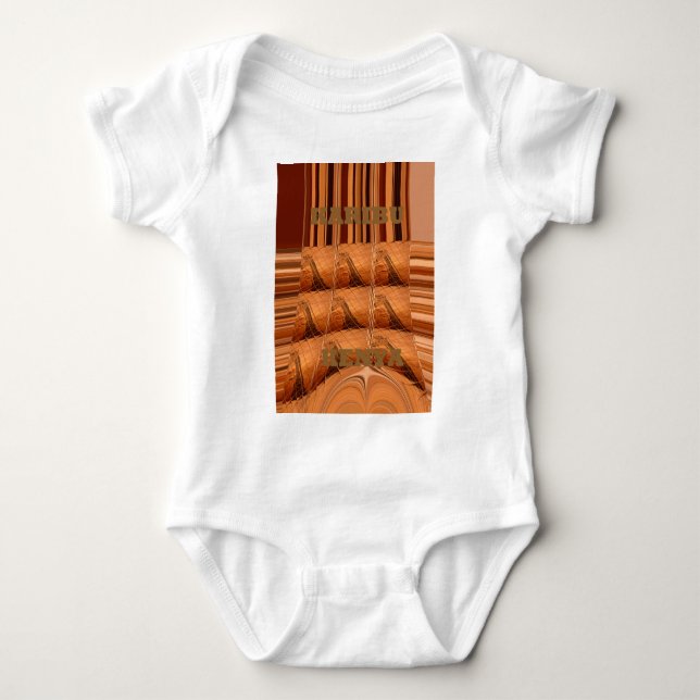 Karibu Giraffe Hakuna Matata Chic Modern konst Col Tröja (Framsida)